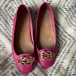 Aerosols High Bet memory foam pink flats sz7 1/2